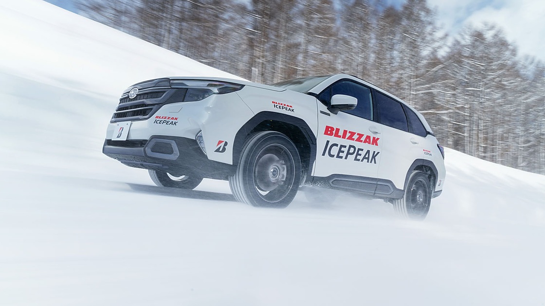 Bridgestone Blizzak Icepeak: зимняя шина для тяжёлых SUV и электромобилей