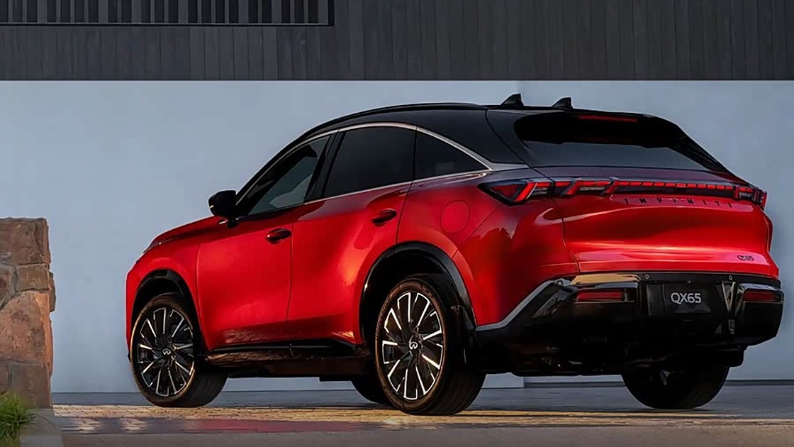 Infiniti QX65, корма